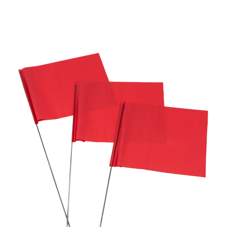 Survey Marking Flags